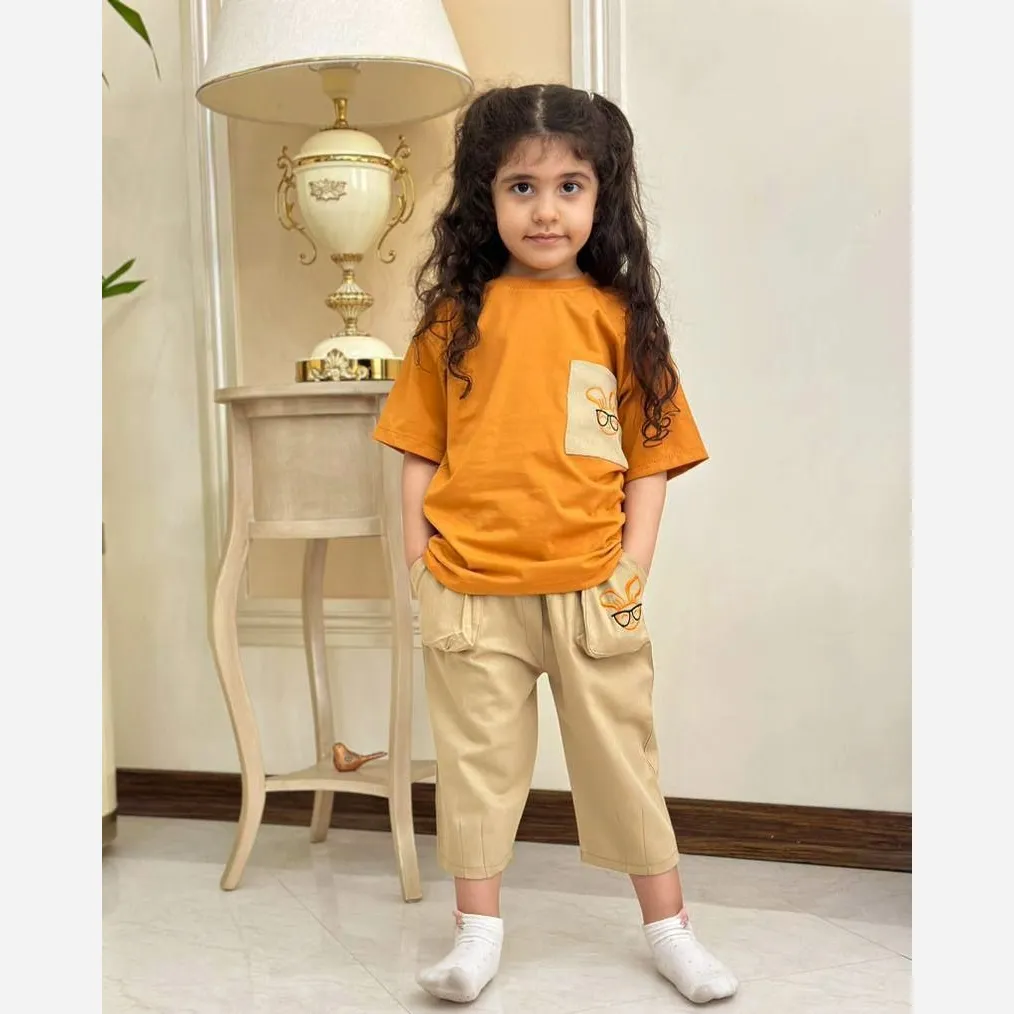 تیشرت شلوارک خرگوش عینکی