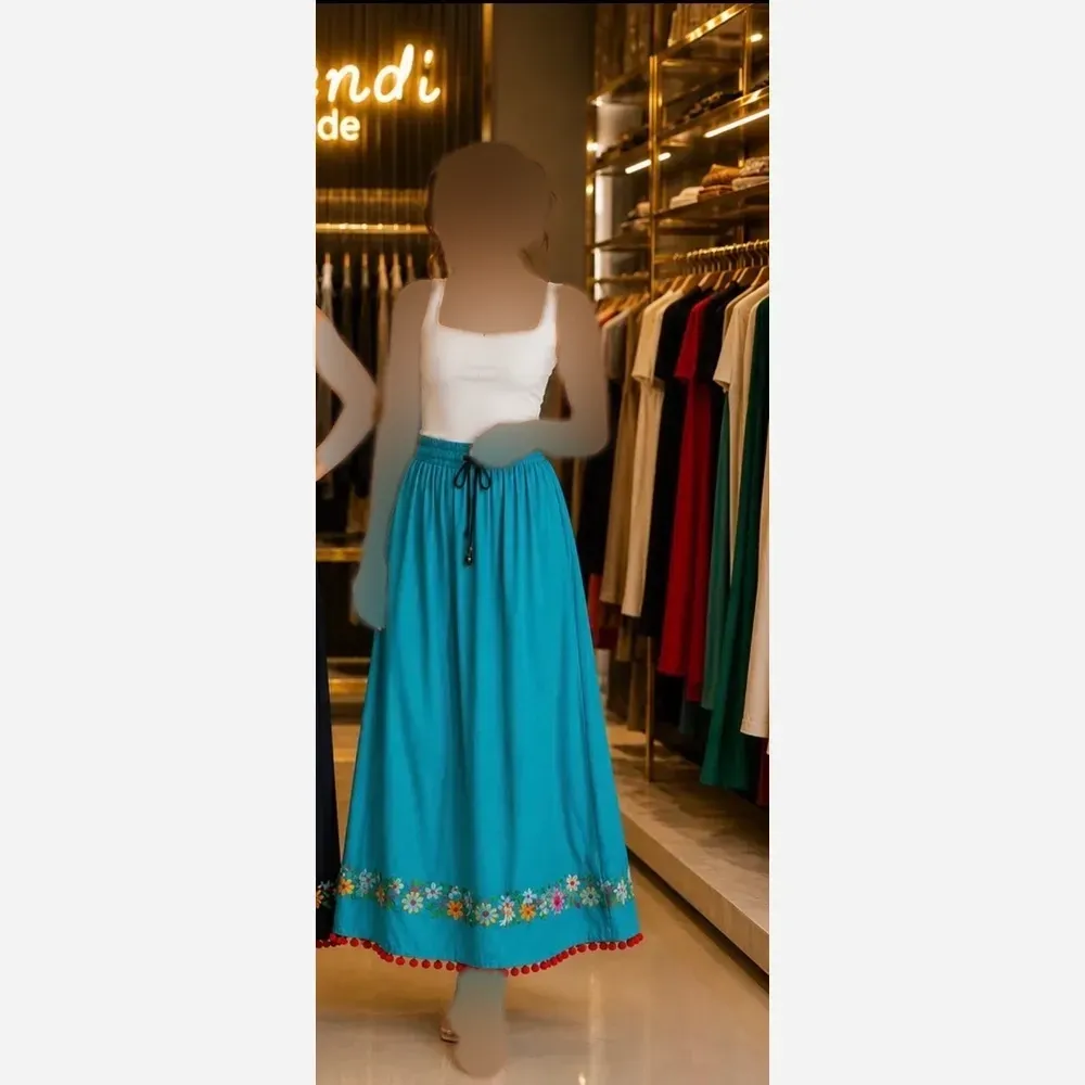 دامن گلدوزی شدهt8042