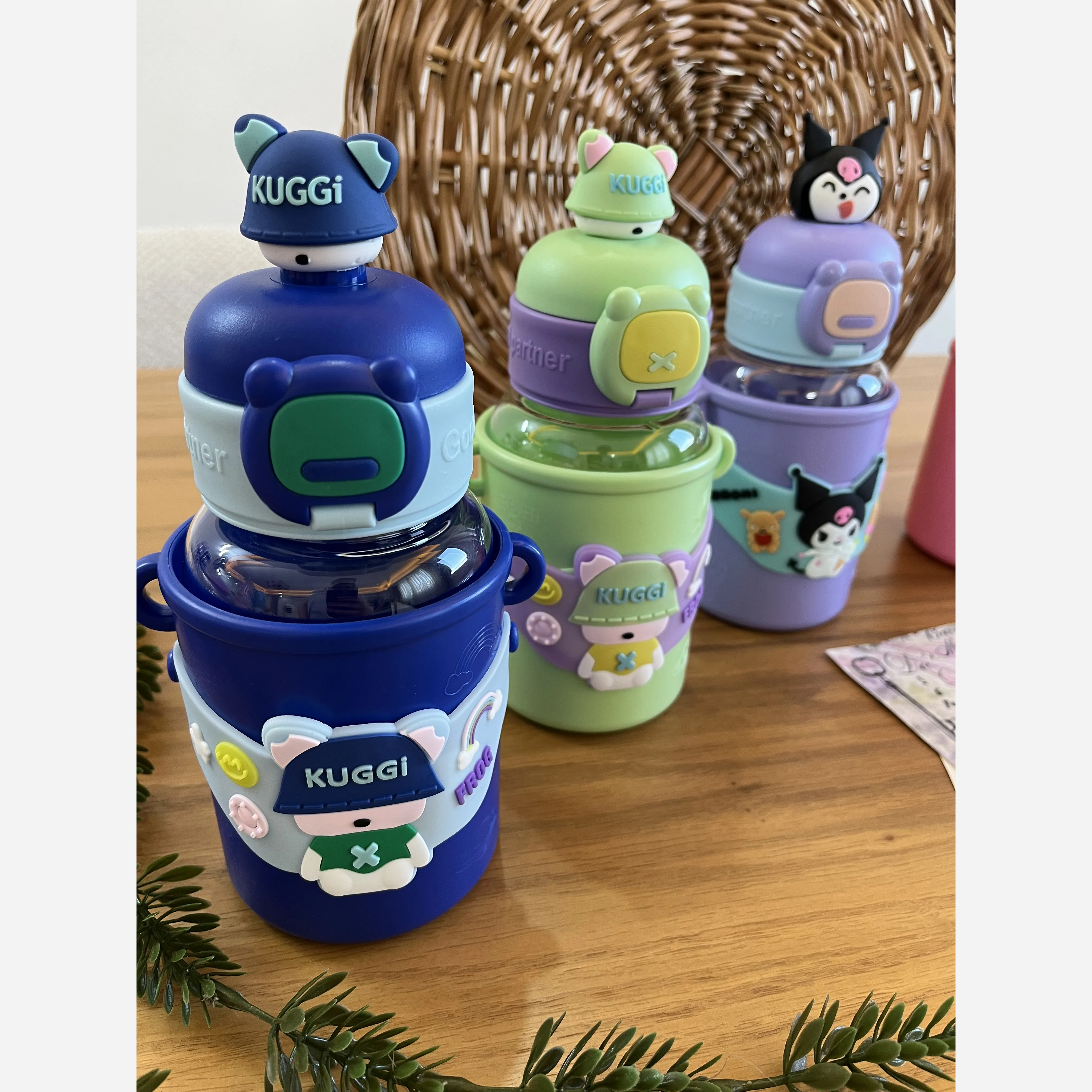 قمقمه بچگانه طرح ملودی بدنه کرومی