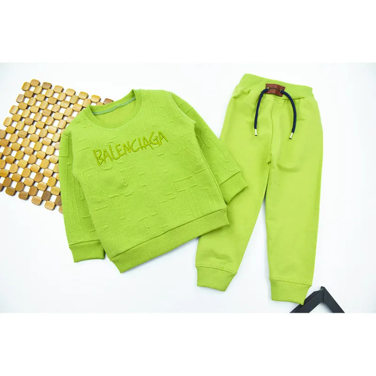 ست بلوز و شلوار پسرانه مدل بالنسیاگا پارچه ژاکارت