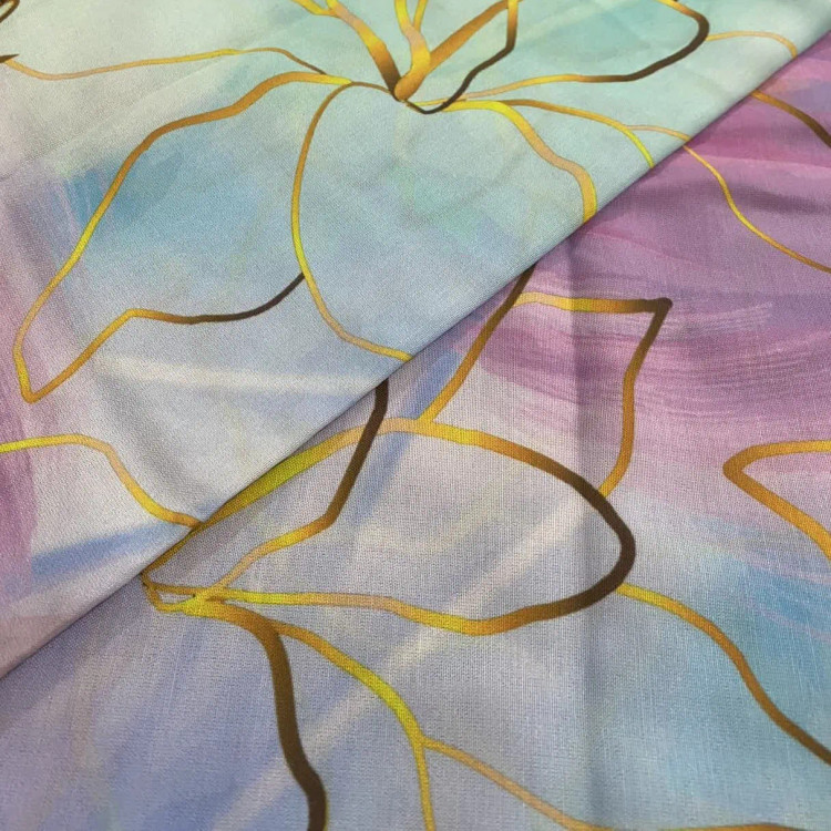 روسری مجلسی نخی کاستوم طرح نیلامن سیتو سایز 140 و 115
