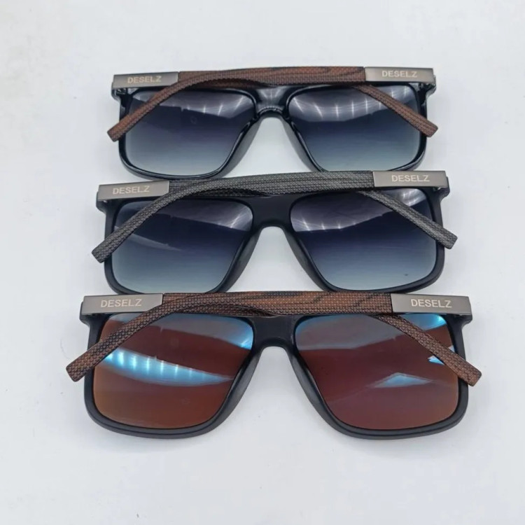عینک آفتابی مردانه دیزل DESELZ آیتم 2307 استاندارد UV400 مناسب صورت متوسط و بزرگ