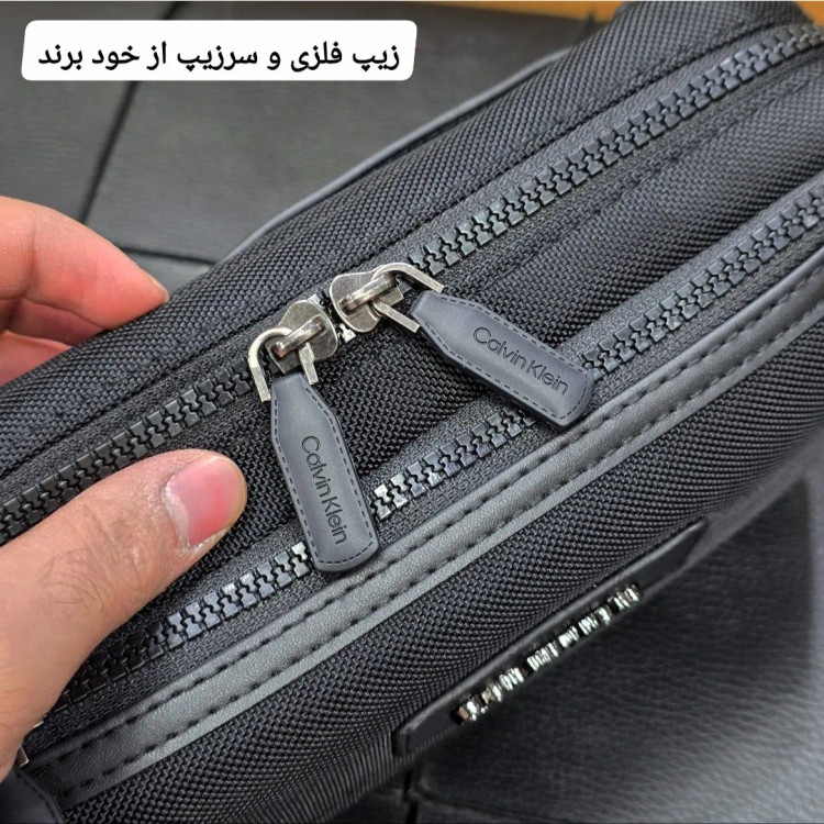 کیف دوشی دستی اسپرت کلوین کلاین پارچه برزنتی آب گریز سه کاره