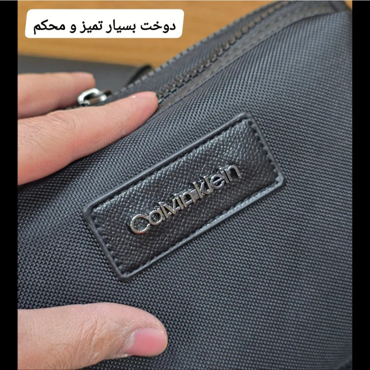 کیف دوشی دستی اسپرت کلوین کلاین پارچه برزنتی آب گریز سه کاره